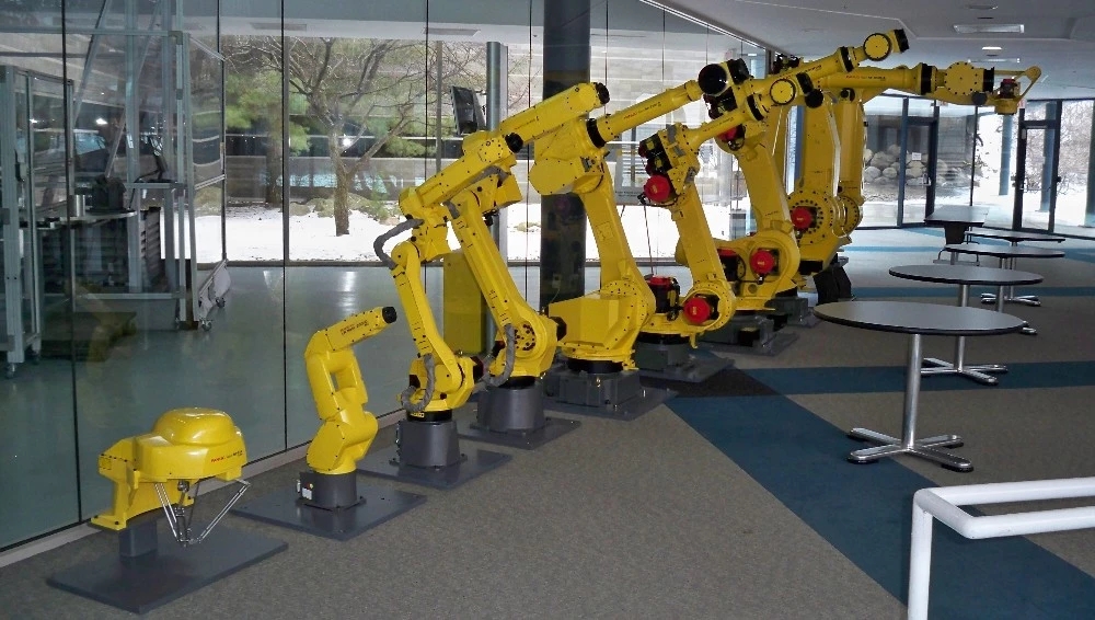 Plene automatic robotic paletizer