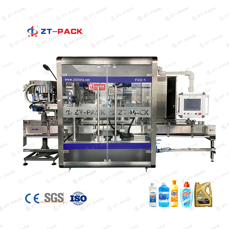 Automatic Plastic Cap Tracking Type conclusione Capping Machine